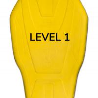 CONTOUR PLUS MEMORY 2025 BACK PROTECTOR YELLOW