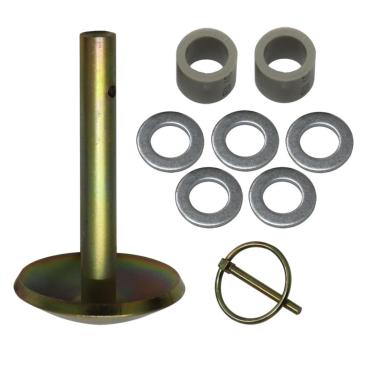 Kluzná opěra s podložkami a pojistkou