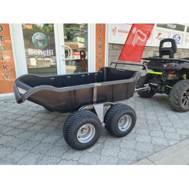 Vozík dvounápravový za čtyřkolku, traktor