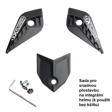 Sada pro přestavbu helmy