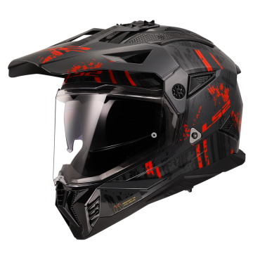 Helma na enduro, motocykl
