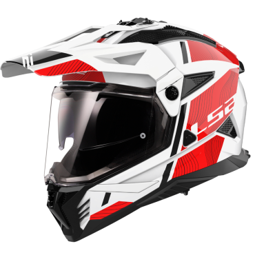 Helma endurová na motorku s plexi a sluneční clonou