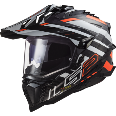 Endurová, motokrosová helma s plexisklem