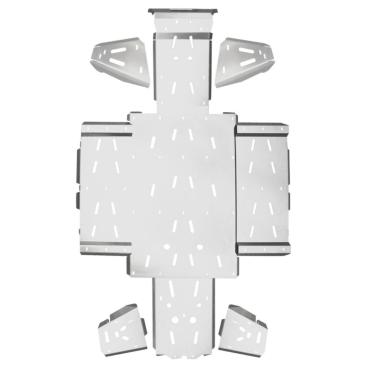 Kompletní hliníková ochrana podvozku