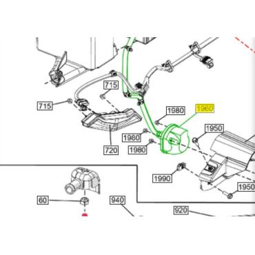 Elektrický kabelový svazek / kabeláž pro připojení vleku / přívěsu