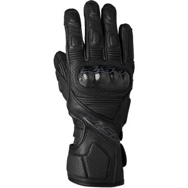 Pánské kožené rukavice s karbonovými chrániči na motocykl