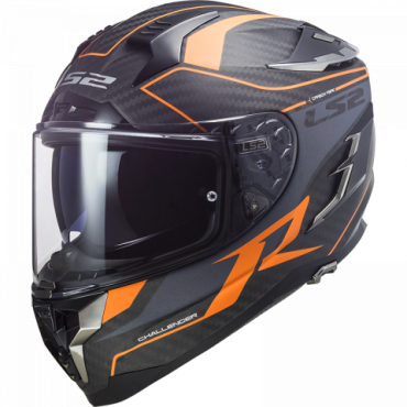 Integrální karbonová helma na motorku