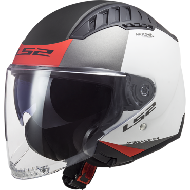 Otevřená helma na skútr s ventilačním systémem