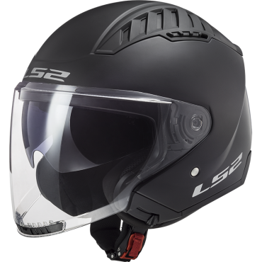 Otevřená helma na motorku s ventilačním systémem