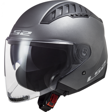 Otevřená helma na motorku s ventilačním systémem
