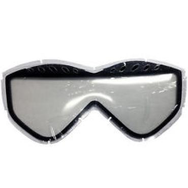 Dvojité čiré sklo do MX brýlí