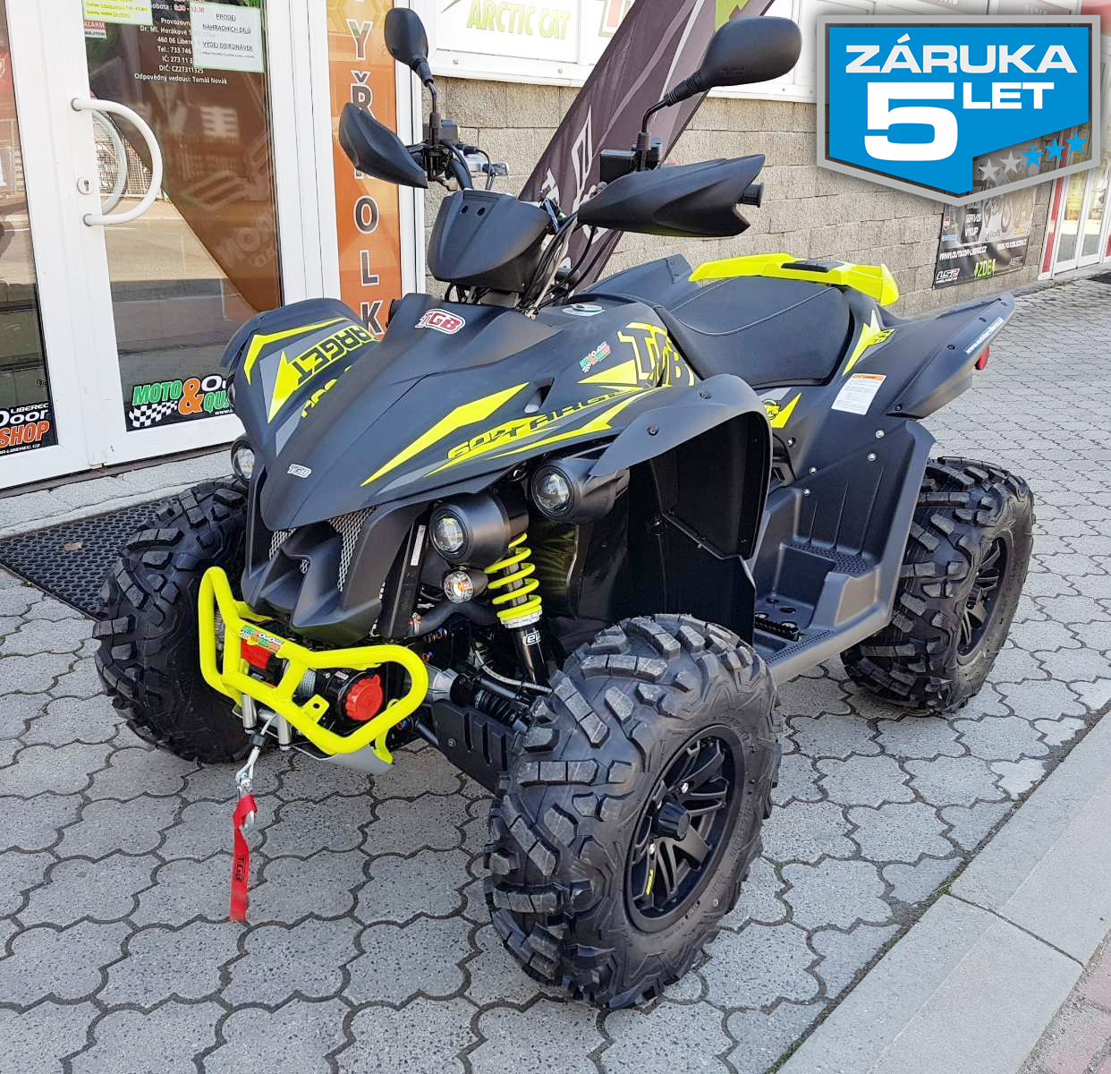 TGB Target 600, EPS, E4, black