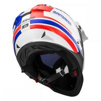 MX436 PIONEER QUARTERBACK White Red Blue