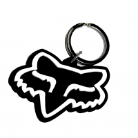 KeyRing - logo FOX, black