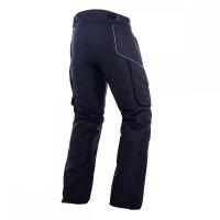 Men Textile trousers. Protectors, Black