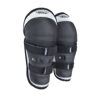 Peewee Titan Knee/Shin Grd  Black/Silver
