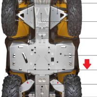 pro čtyřkolky Can-Am Outlander G2 / G2 MAX (2017-2018), G2L/ G2L MAX, Renegade G2S (2017-2018), pár