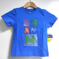 Kids' Block Tee Blue