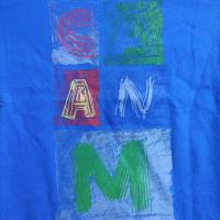 Kids' Block Tee Blue