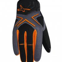 Can-Am X Race Gloves Charcoal Grey