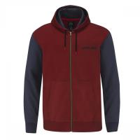 Zipped Hoodie Brick