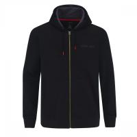 Zipped Hoodie Black