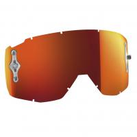 LENS PRIMAL/ HUSTLE/TYRANT/SPLIT MX SGL WORKS ORANGE CHROME AFC