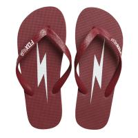 Throttle Maniac Flip Flop Dark Red