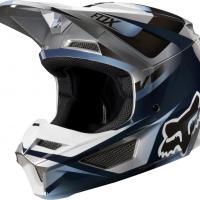 Yth V1 Motif Helmet Blue/Grey