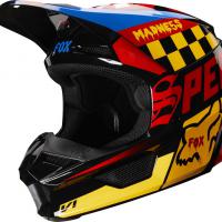 Yth V1 Czar Helmet Black/Yellow