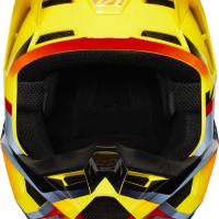 V1 Motif Helmet Yellow