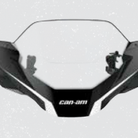 LOW WINDSHIELD pro čtyřkolky Can-Am Outlander a Renegade