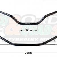 pro čtyřkolky Can-Am Outlander a Renegade, lesklá černá 22mm
