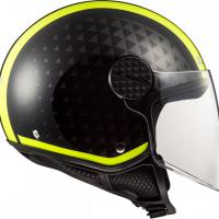 OF558 SPHERE LUX CRUSH BLACK H-V YELLOW + AKCE + tmavé plexi ZDARMA