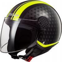 OF558 SPHERE LUX CRUSH BLACK H-V YELLOW + AKCE + tmavé plexi ZDARMA