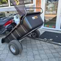 ATV TRAILER GARDEN 680 BLACK, 2 kola