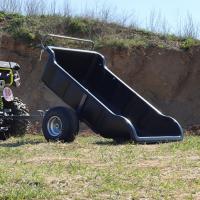 ATV TRAILER GARDEN 680 BLACK, 2 kola