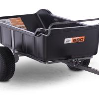 ATV TRAILER GARDEN 680 BLACK, 2 kola