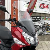 Windshield sport pro skútry SYM Jet 14 vel.M (střední)