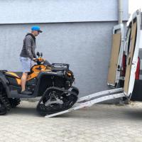 Rampa nájezdová alu, tyčky 1ks