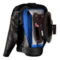 2973 GT Airbag CE Mens Leather jacket Black/Black