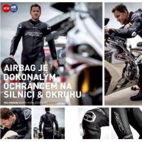 2973 GT Airbag CE Mens Leather jacket Black/Black
