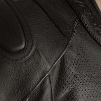 2973 GT Airbag CE Mens Leather jacket Black/Black