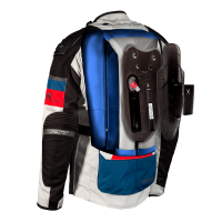 2972 Pro Series Adventure-X Airbag CE Mens Textile JKT Ice/Blue/Red