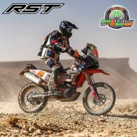2972 Pro Series Adventure-X Airbag CE Mens Textile JKT Ice/Blue/Red