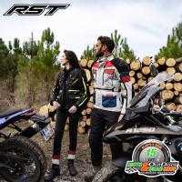 2972 Pro Series Adventure-X Airbag CE Mens Textile JKT Ice/Blue/Red