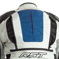 2972 Pro Series Adventure-X Airbag CE Mens Textile JKT Ice/Blue/Red