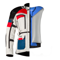 2972 Pro Series Adventure-X Airbag CE Mens Textile JKT Black/Black