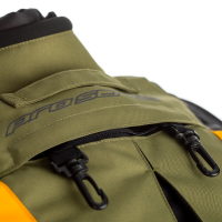 2409 Pro Series Adventure-X CE Mens Textile jacket Green/Ochre