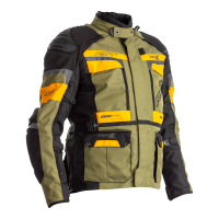 2409 Pro Series Adventure-X CE Mens Textile jacket Green/Ochre